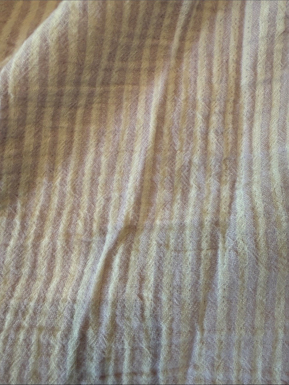Arie Lightweight Striped Button-Front Blouse in Pale Blue - Picture 2 of 3